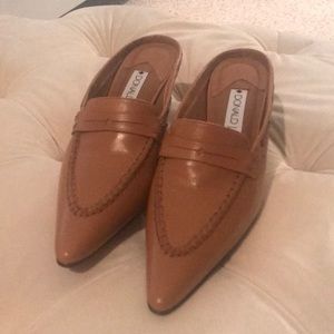DONALD J PLINER | Leather Kitten Heel Mules 6.5M